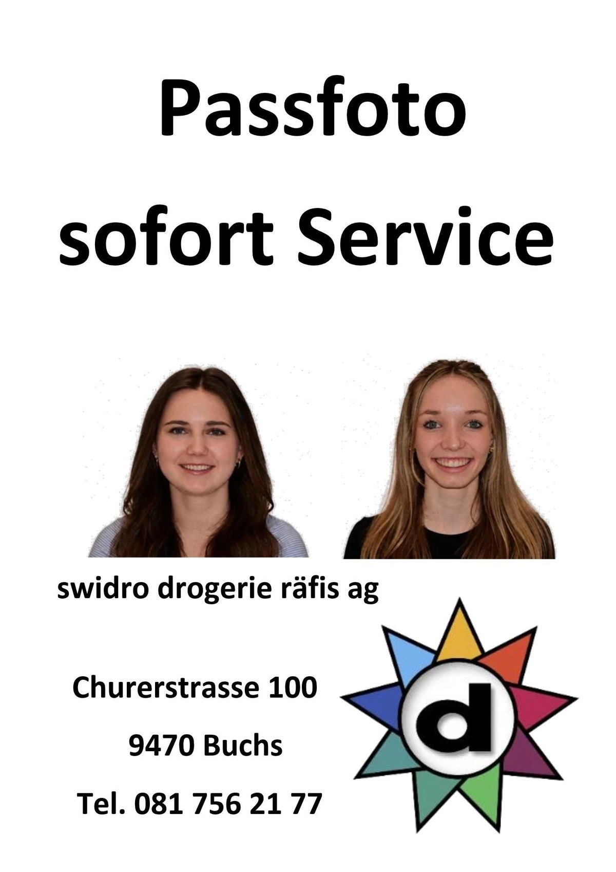 Passfoto sofort Service