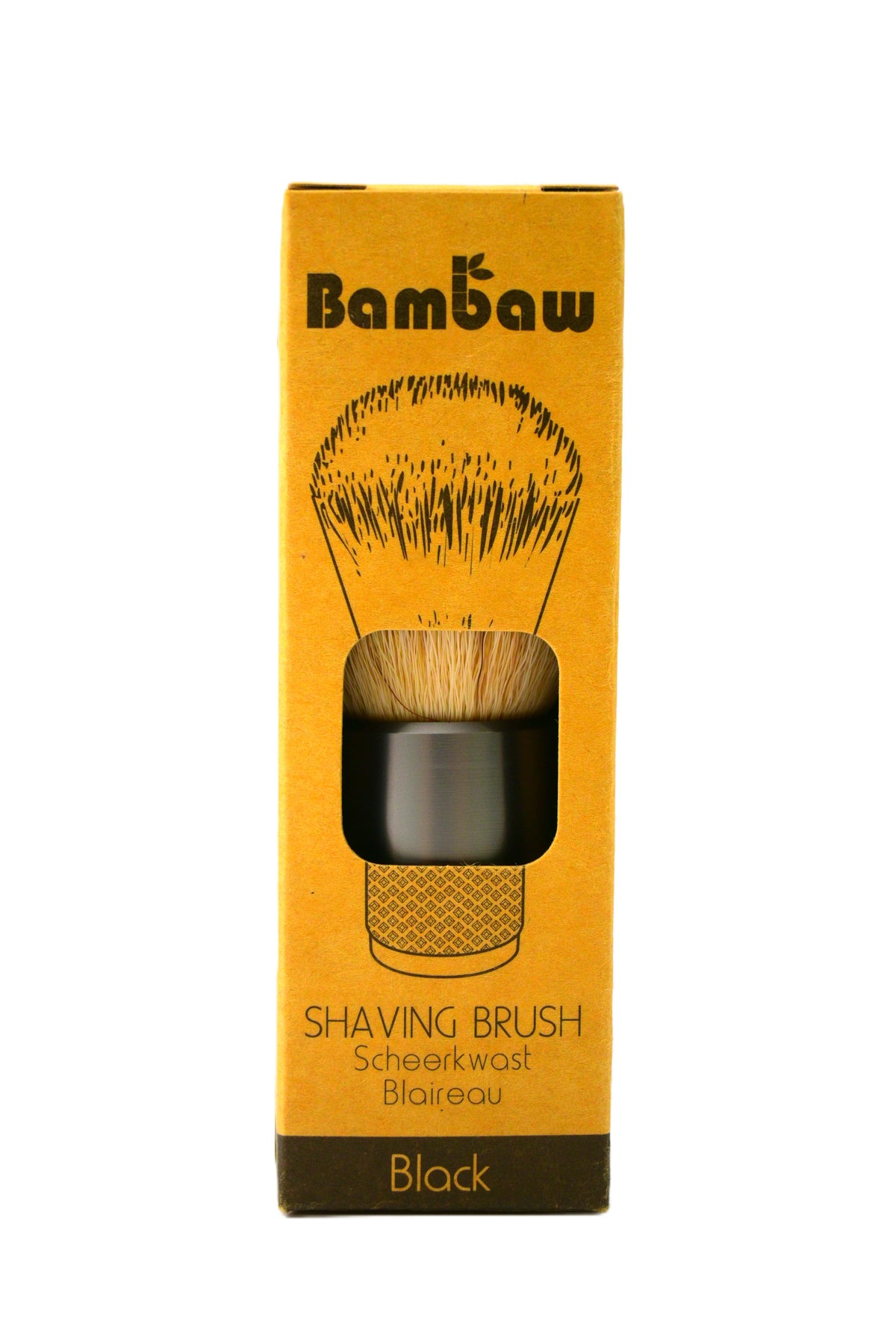 Bambaw Rasierpinsel schwarz