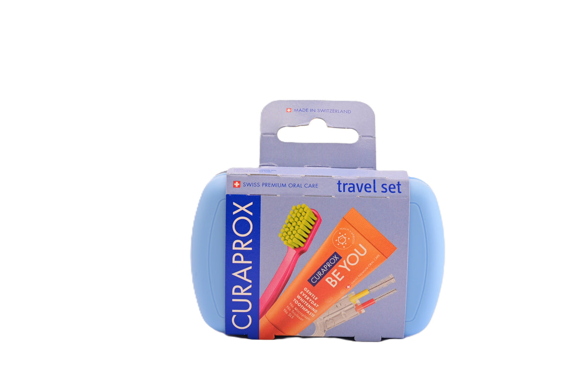 Curaprox Travel Set blau
