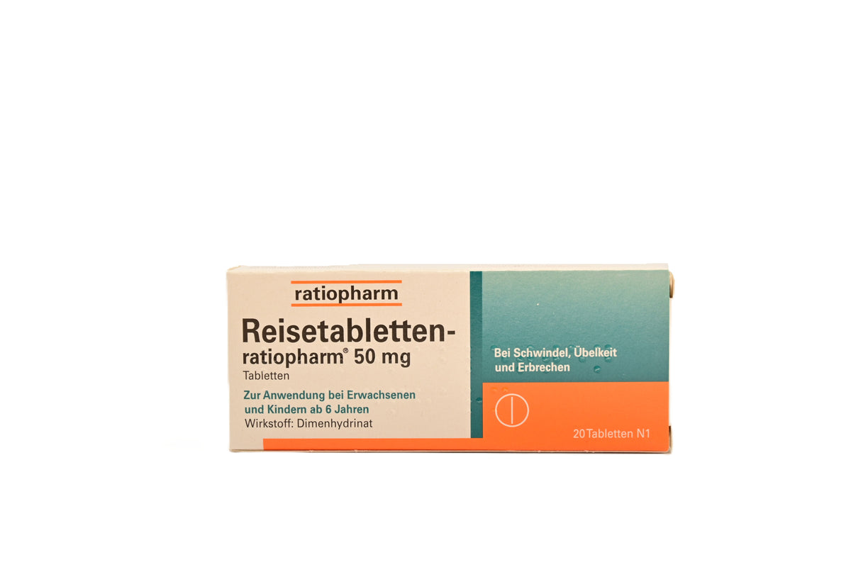 Reisetabletten-ratiopharm (IMP D) Tabl 50 mg