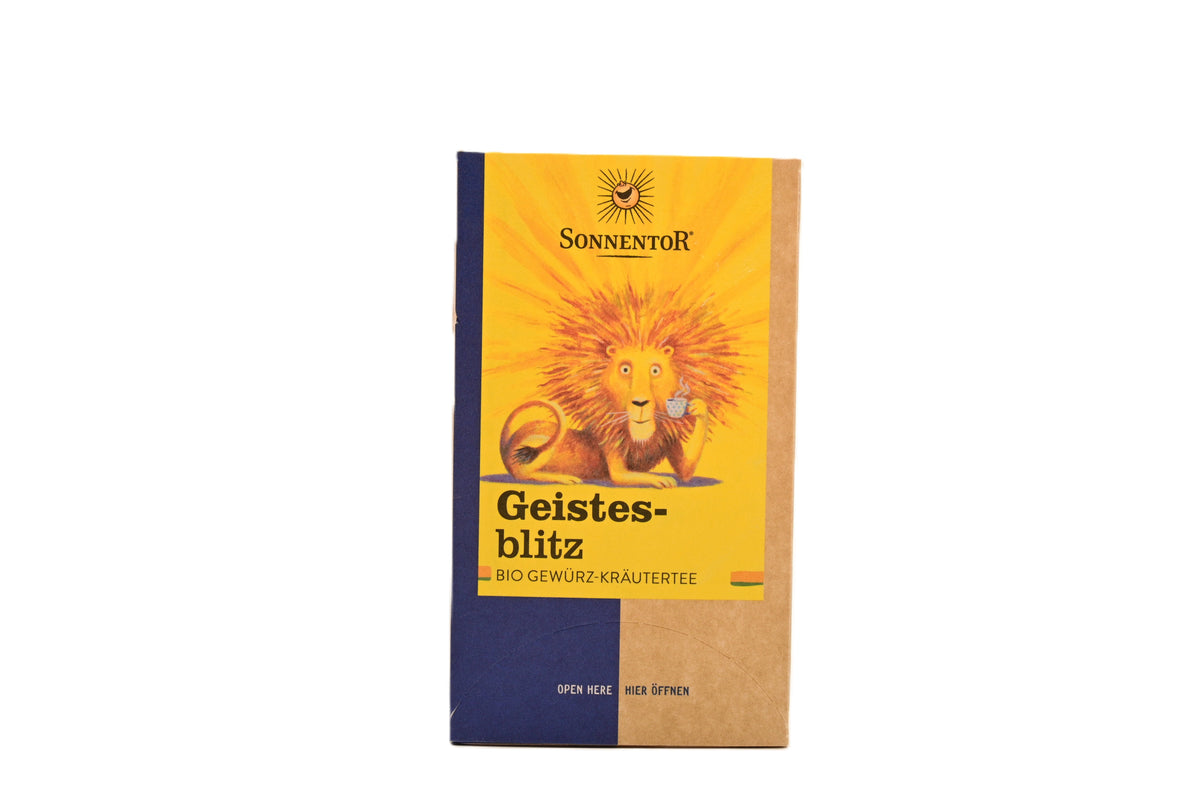 Sonnentor Geistesblitz Tee