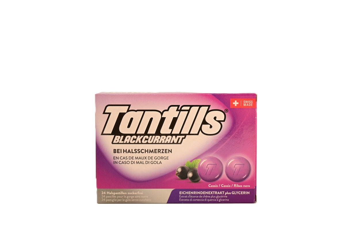 Tantills Halspastillen Blackcurrant